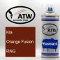 Preview: Kia, Orange Fusion, RNG: 400ml Sprühdose, von ATW Autoteile West.